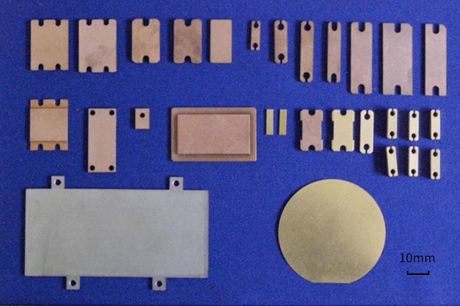 Various shaped and plated products of S-CMC
