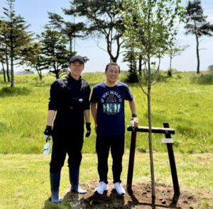 【斎藤佑樹さん⚾】植樹会に参加しました！